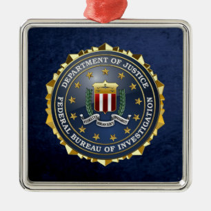 [200] FBI Special Edition Metal Tree Decoration