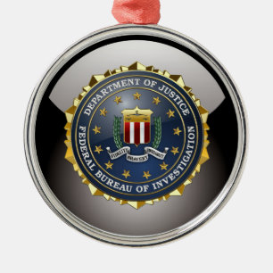 [200] FBI Special Edition Metal Tree Decoration