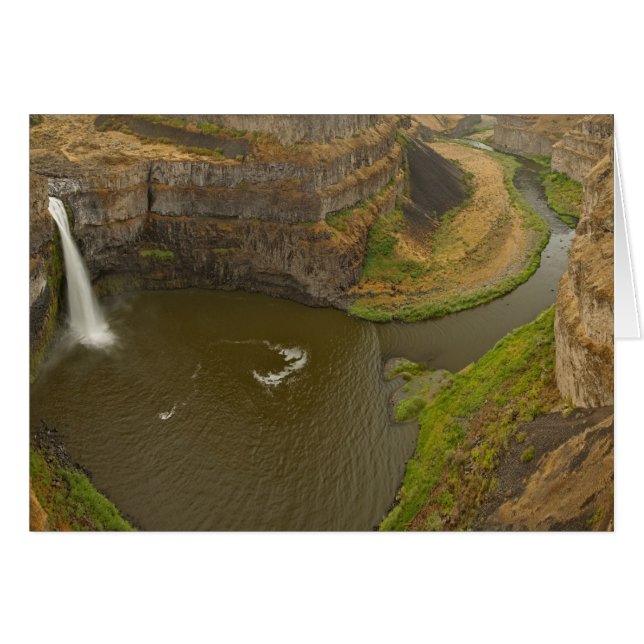 200 foot high Palouse Falls State Park in (Front Horizontal)