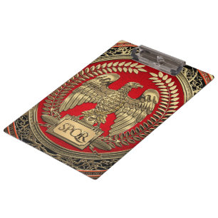 [200] Gold Roman Imperial Eagle Clipboard