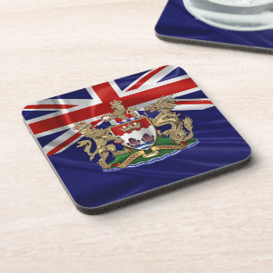 [200] Hong Kong - 1959-1997 Coat of Arms Coaster