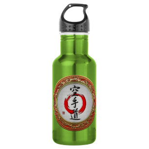 [200] Japanese calligraphy - Karate-do 532 Ml Water Bottle