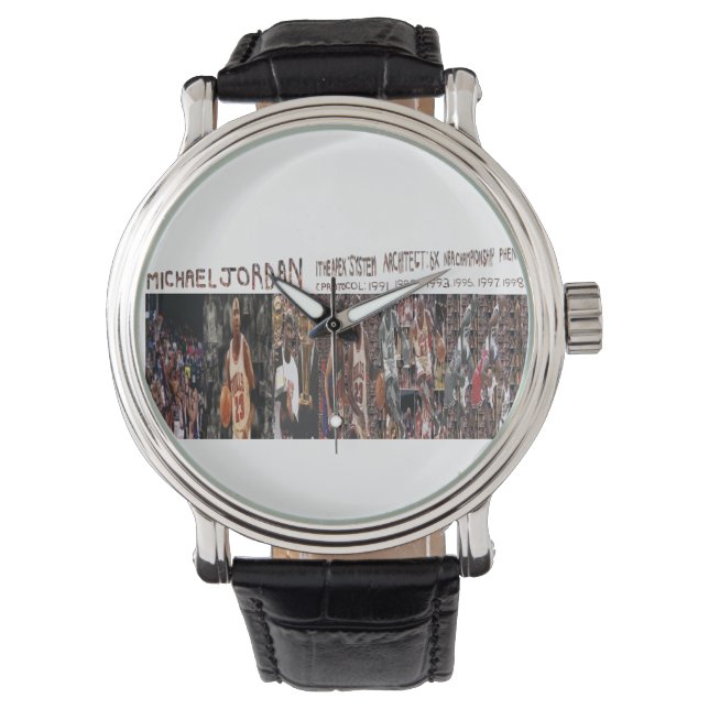 200 Portraits of Michael Jordan Watch (Front)