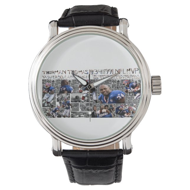 200 Portraits of Thurman Thomas Watch (Front)