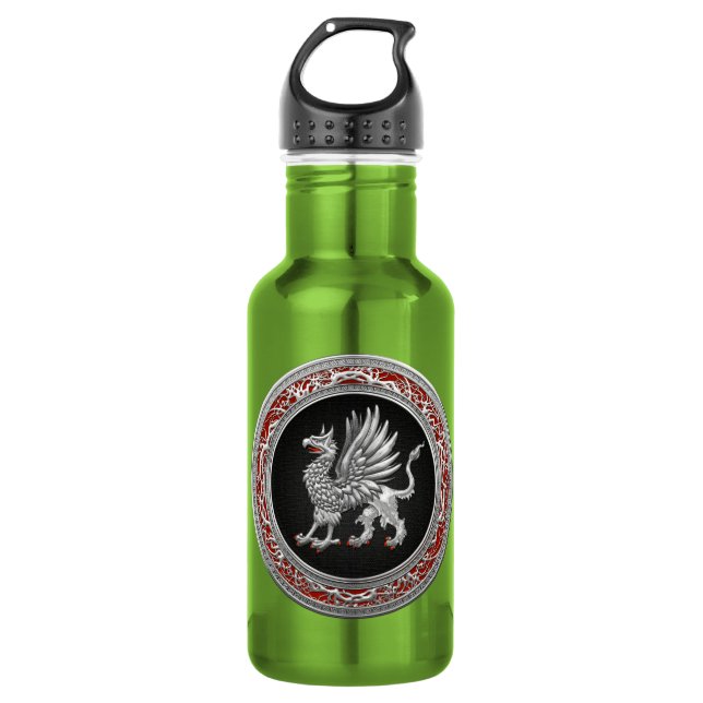 [200] Sacred Silver Griffin 532 Ml Water Bottle (Front)