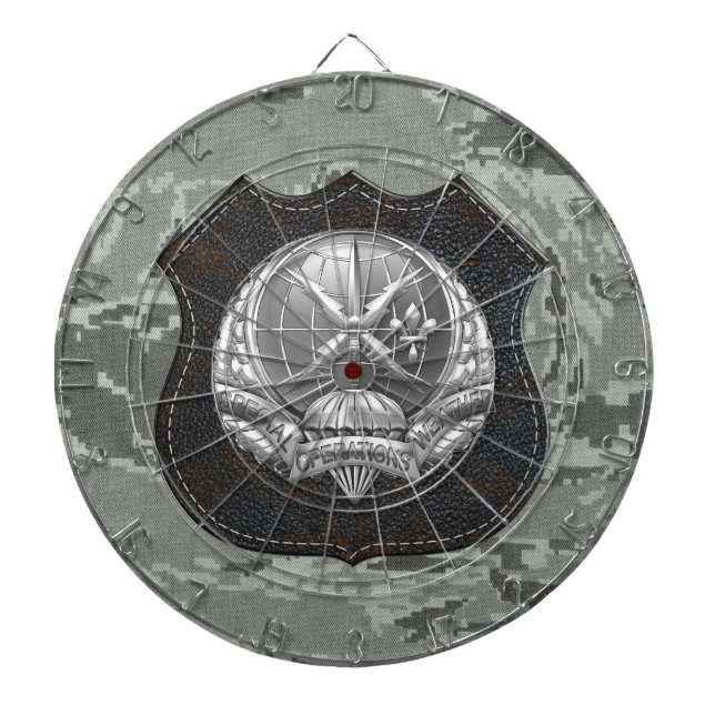 [200] SOWT Badge [Crest] Dartboard (Front)