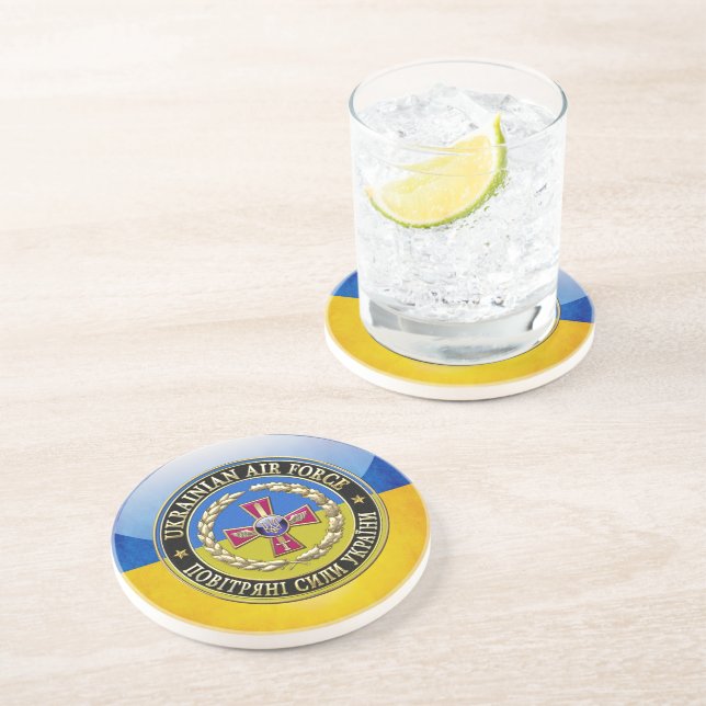[200] Ukrainian Air Force [Special Edition] Coaster (Side)