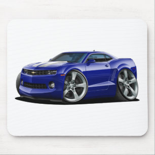 2010-12 Camaro Blue-White Car Mouse Pad