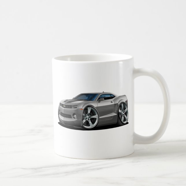 2010-12 Camaro Grey-Black Car Coffee Mug (Right)