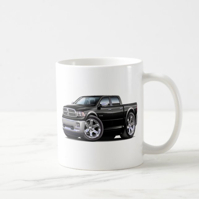 2010-12 Ram Dual Black Truck Coffee Mug (Right)