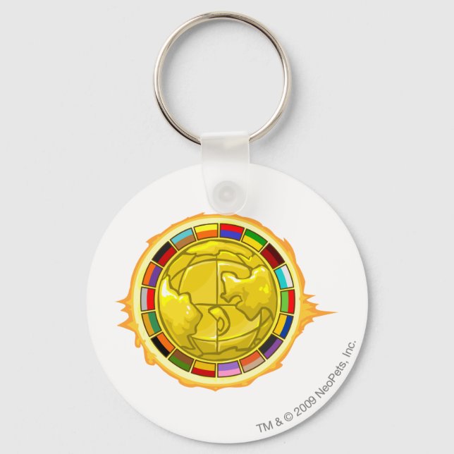 2010 Altador Cup Logo Key Ring (Front)