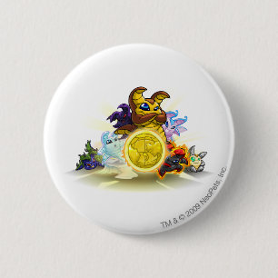 2010 Altador Cup Yooyu Group 6 Cm Round Badge