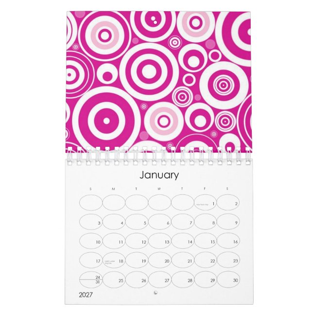 2010 Calendar ~ 1960s Grooviest Retrospective (Jan 2027)