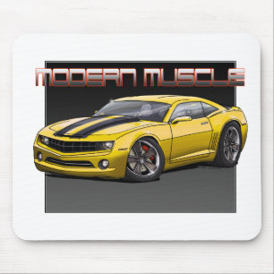 2010_Camaro_Yellow Mouse Pad