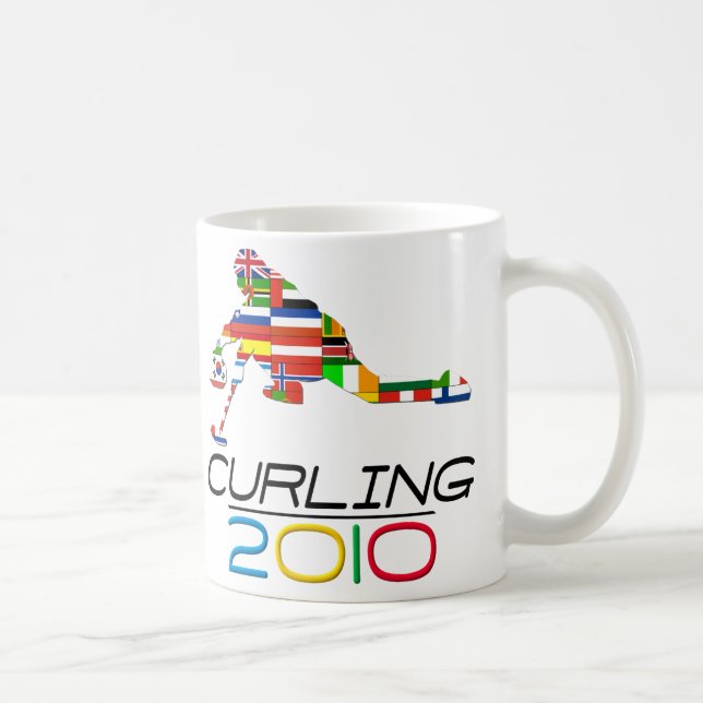 2010: Curling Coffee Mug (Right)