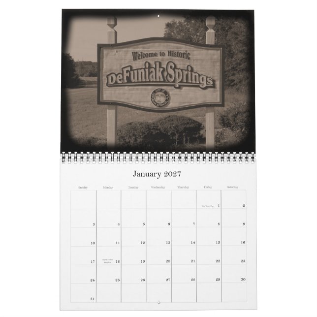 2010 DeFuniak Springs Calendar (Jan 2027)