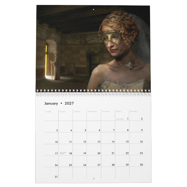 2010 Digital Surreal & Fantasy Art - Wall Calendar (Jan 2027)