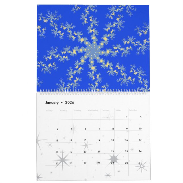 2010 Fractal Calendar 2 (Jan 2026)