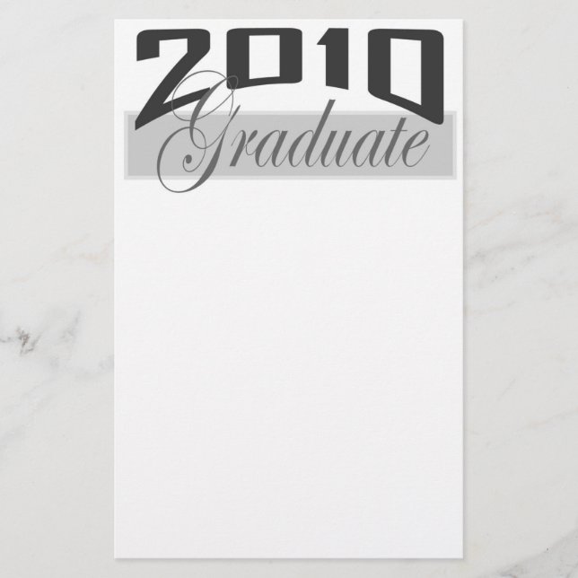 2010 Graduate Stationery (Front)