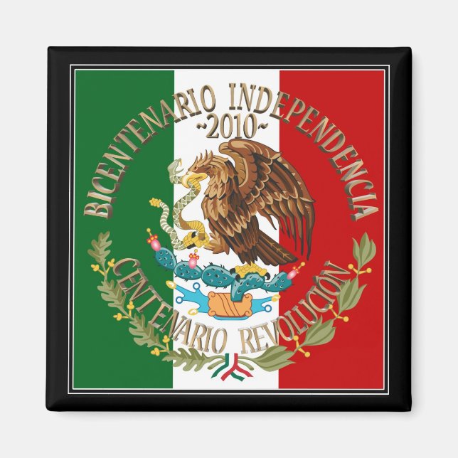 2010 Mexican Independence/Revolution Magnet (Front)