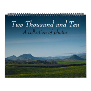 2010 Photography by Bryan Fisher Calendar