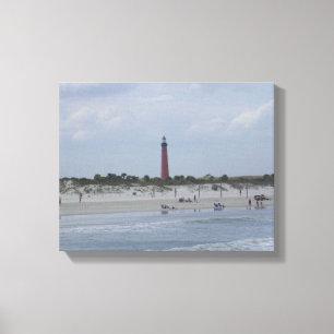 2010 Ponce Inlet Lighthouse, Florida Canvas Print