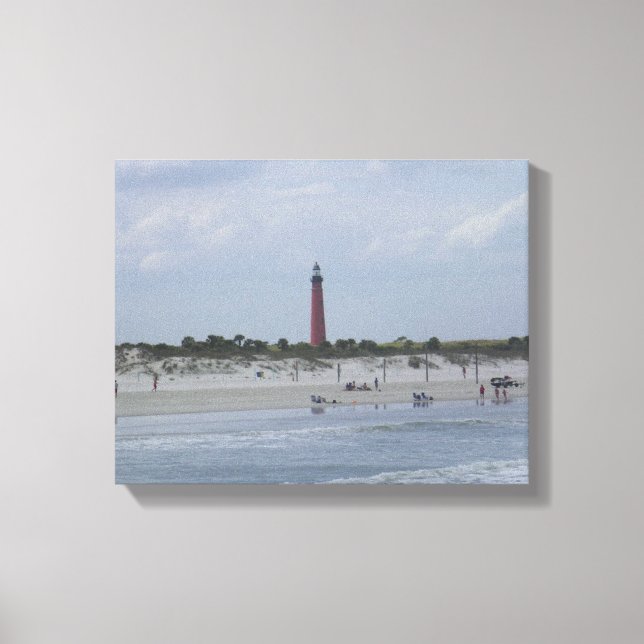 2010 Ponce Inlet Lighthouse, Florida Canvas Print (Front)