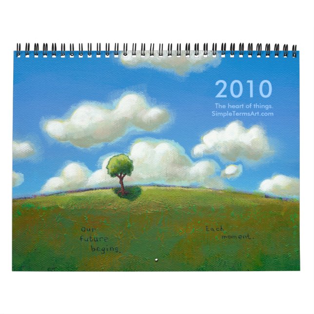 2010 Simple Terms Art Calendar - Beautiful happy (Cover)