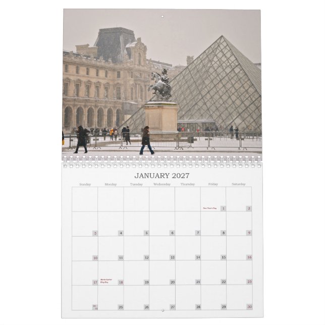 2011 Barbara Hall Calendar (Jan 2027)