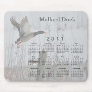 2011 Bird Calendar Mouse Pad