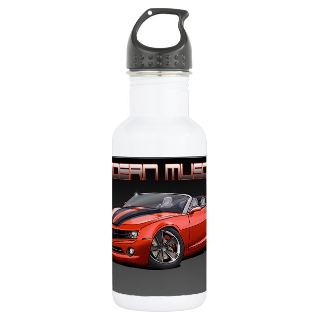 2011 Camaro Convt RB 532 Ml Water Bottle (Front)