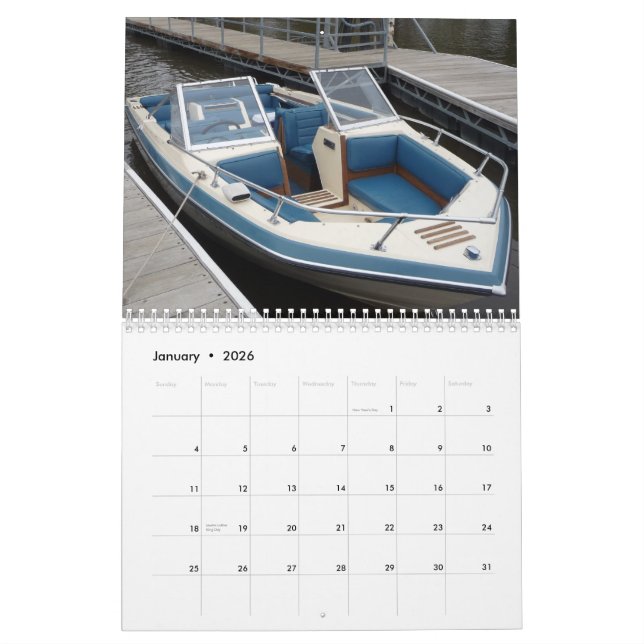 2011 Classic Glastron Calendar (Jan 2026)