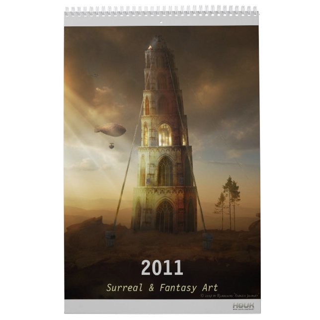2011 Digital Surreal & Fantasy Art - Wall Calendar (Cover)