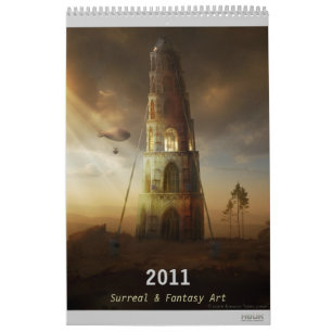2011 Digital Surreal & Fantasy Art - Wall Calendar