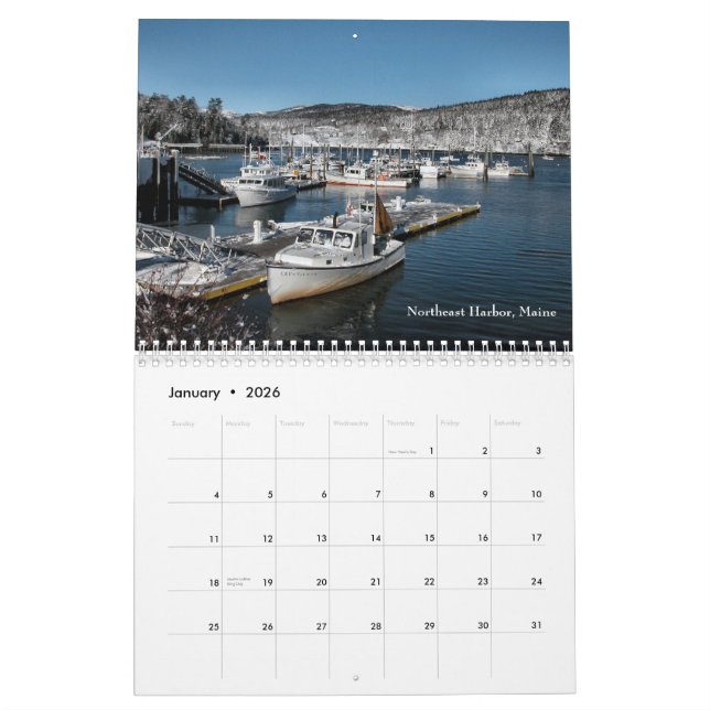 2011 Downeast Images Calendar - 1 (Jan 2026)