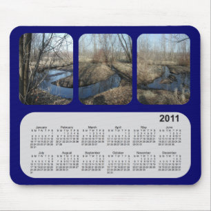 2011 Landscape Calendar Mouse Pad