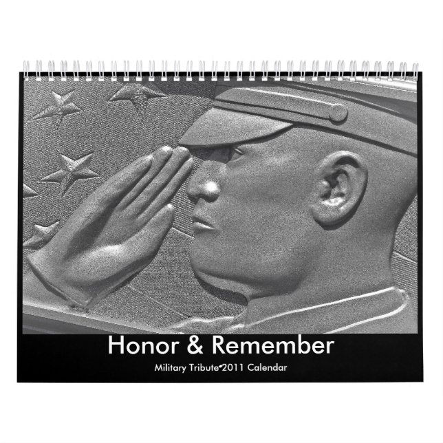 2011 Military Honour & Remember Tribute Calendar (Cover)