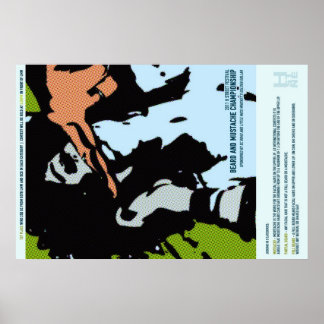 2011 MUSTACHE AND BEARD CHAMPIONSHIP POSTER