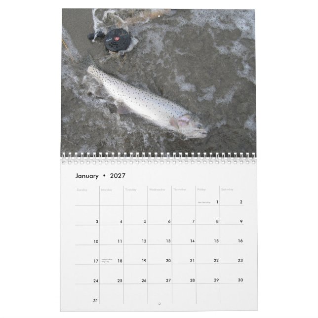 2011 NEVADA FISHING CALENDAR (Jan 2027)