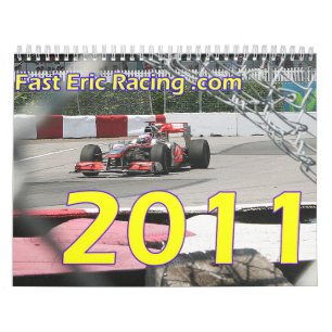 2011 Racing Calender Calendar