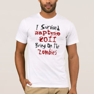 2011 rapture survivor tee shirt