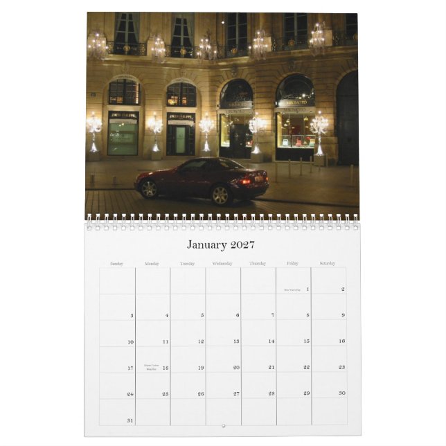 2011 SLKWorld Calendar (Jan 2027)