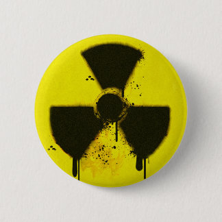 2011, the nuclear catastrophe 6 cm round badge