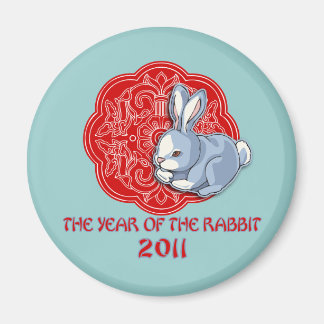 2011 The Year of the Rabbit Gifts Magnet