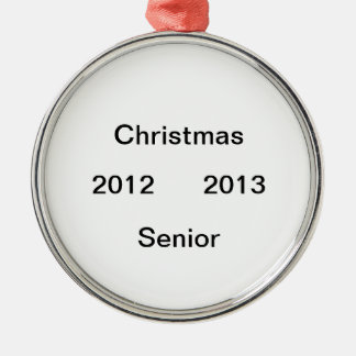 2012 2013  senior year ornament