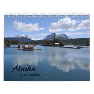 2012 Alaska Calendar