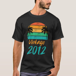 2012 Birthday T S Vintage Turning 10 Years Old T-Shirt