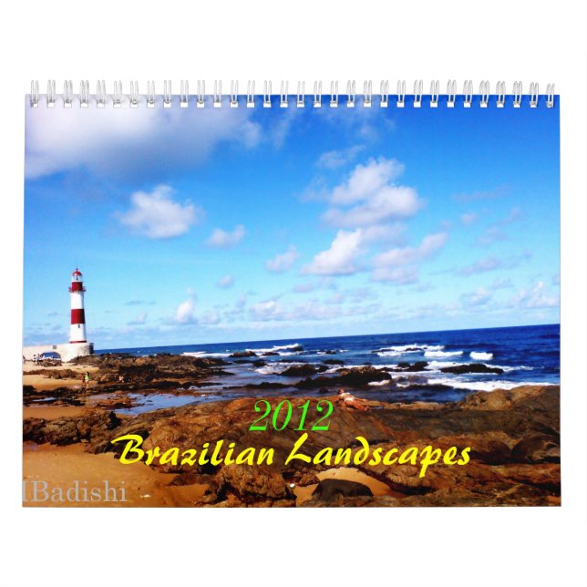 2012 Brazilian Landscapes Calendar (Cover)