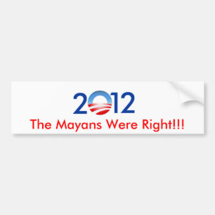2012 BUMPER STICKER