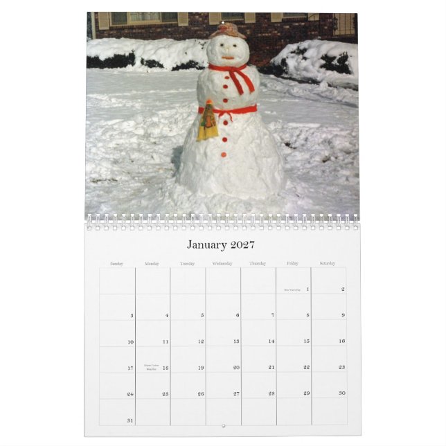 2012 Calendar (Jan 2027)